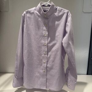 Beacon Hill Equestrian Coolmax Collection Show Shirt Girls Size 10 Purple
